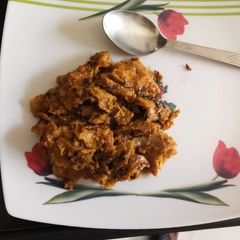 A picture of Leftover chapati.