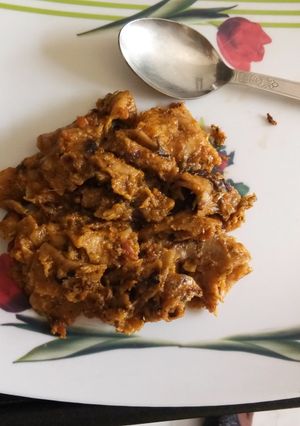 A picture of Leftover chapati.