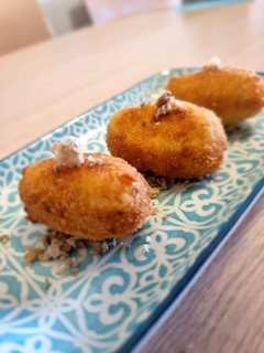 Una foto de Croquetas de ternera y gallina (Nota 9)