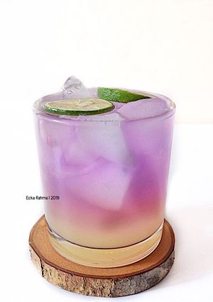 Foto resep Teh Lemon Bunga Telang