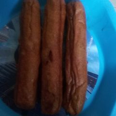 A picture of Fried sausage.