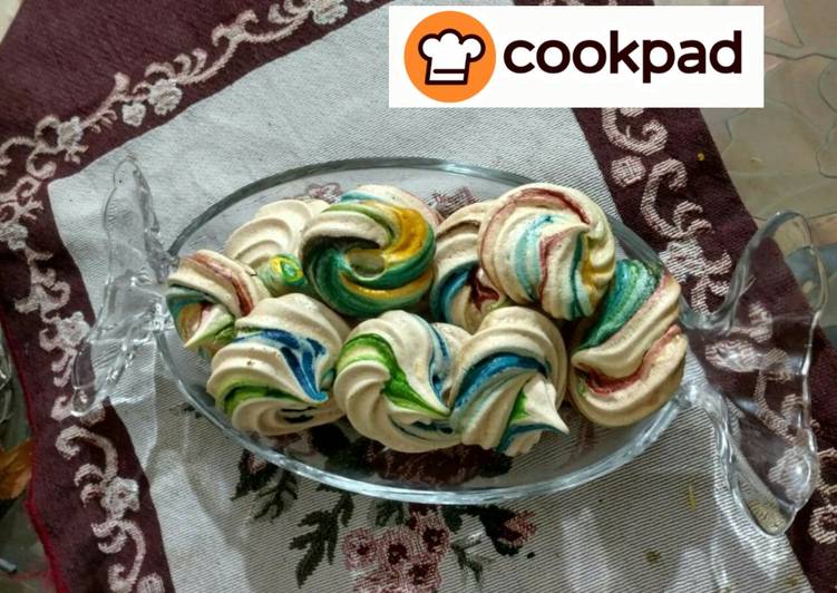 Recipe of Favorite Rainbow Meringue