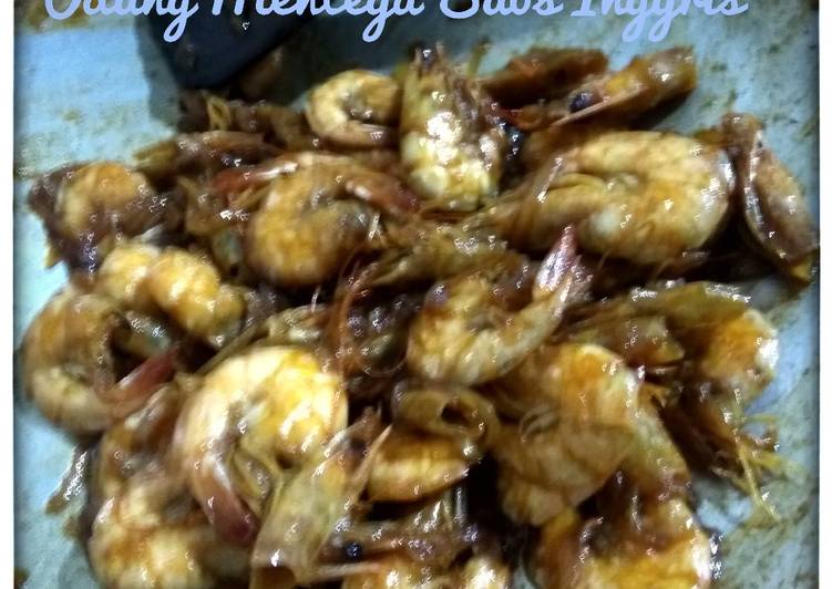 Resep Udang Mentega Saos Inggris, Bisa Manjain Lidah