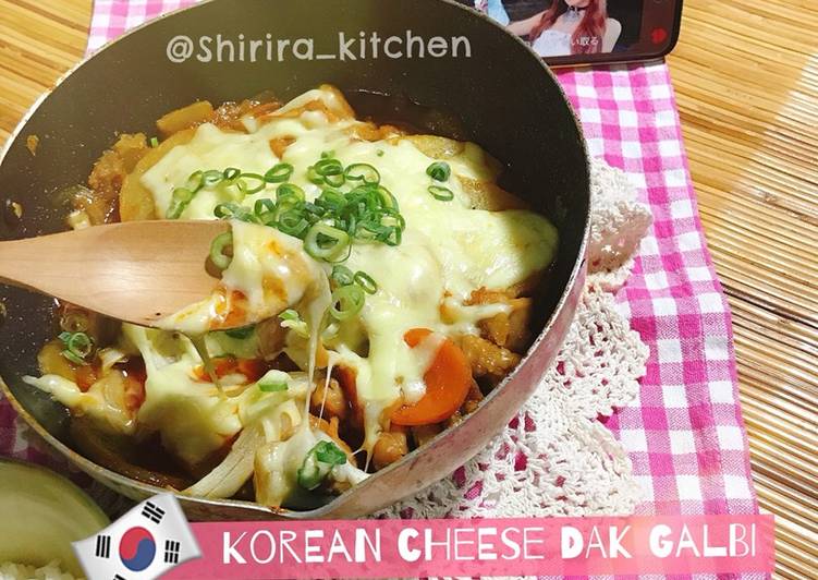 Cara Gampang Membuat Korean Cheese dakGalbi 닭갈비 teflon Anti Gagal