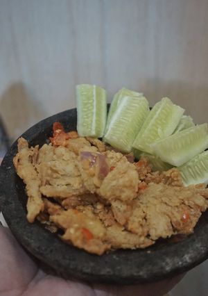 Foto resep Jamur Tiram Geprek