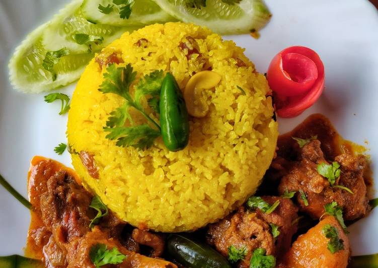 Step-by-Step Guide to Prepare Any-night-of-the-week Basanti Pulao