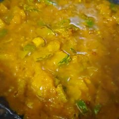 A picture of Pumpkin sabji.