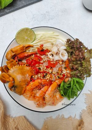 Foto resep Som Tam Seafood