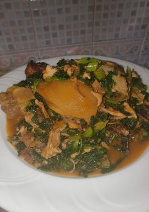A picture of Ofo soup.