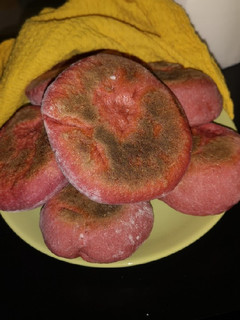 Una foto de Pan de remolacha