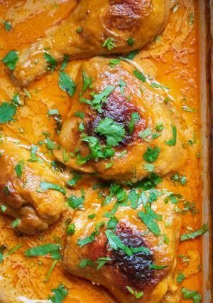 A picture of Coconut Curry Chicken.