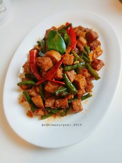 Foto resep Tempe Orek Kacang Panjang