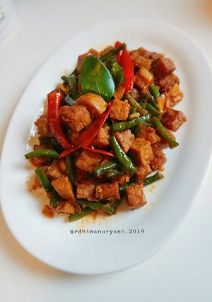 Foto resep Tempe Orek Kacang Panjang