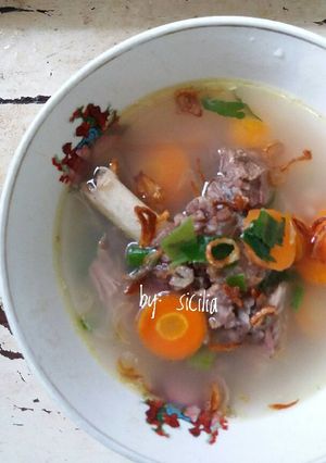 Foto resep Sop iga sapi #kita berbagi