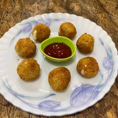 A picture of Veg cutlet.