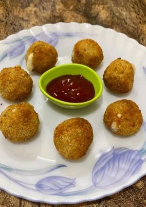 A picture of Veg cutlet.