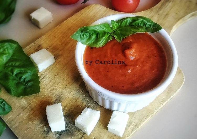 Langkah Mudah untuk Membuat Salsa di Pomodoro per Pizza (Saus Pizza) yang Lezat