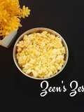 Split Milk Kalakand with Saffron