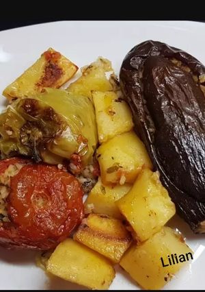 Φωτογραφία της συνταγής Τα γεμιστά της γιαγιάς (με ρύζι)