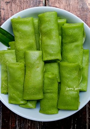 Foto resep Dadar Gulung Pandan Suji