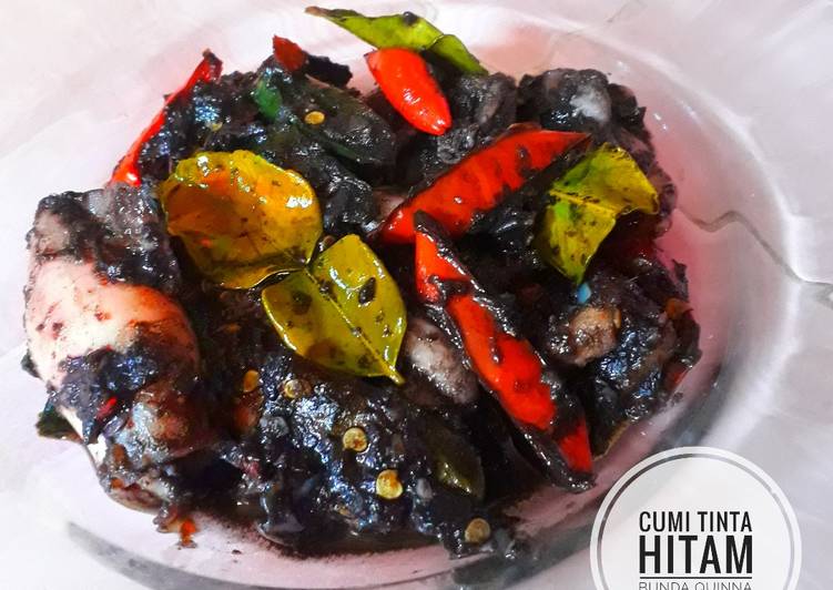 Bumbu mengolah Cumi tinta enak empuk Lezat