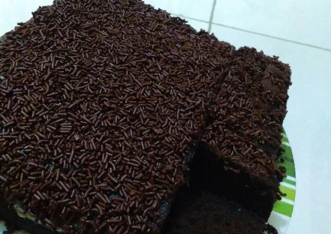 Resep Brownies Kukus Coklat Sederhana Lembut Tekstur Basah Oleh Rizkya ...