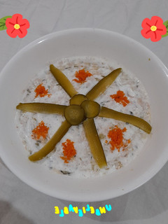 عکسی از دستور سالاد الویه