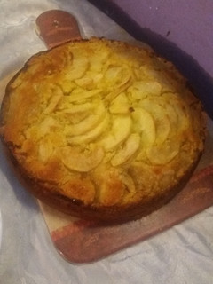 Una foto de Torta de manzana muy suave. Fácil