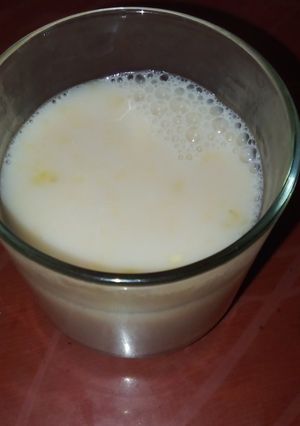 Foto resep Susu Hangat Pisang Ambon