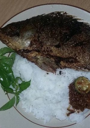 Foto resep Mujair goreng sambel maknyuss ala mama