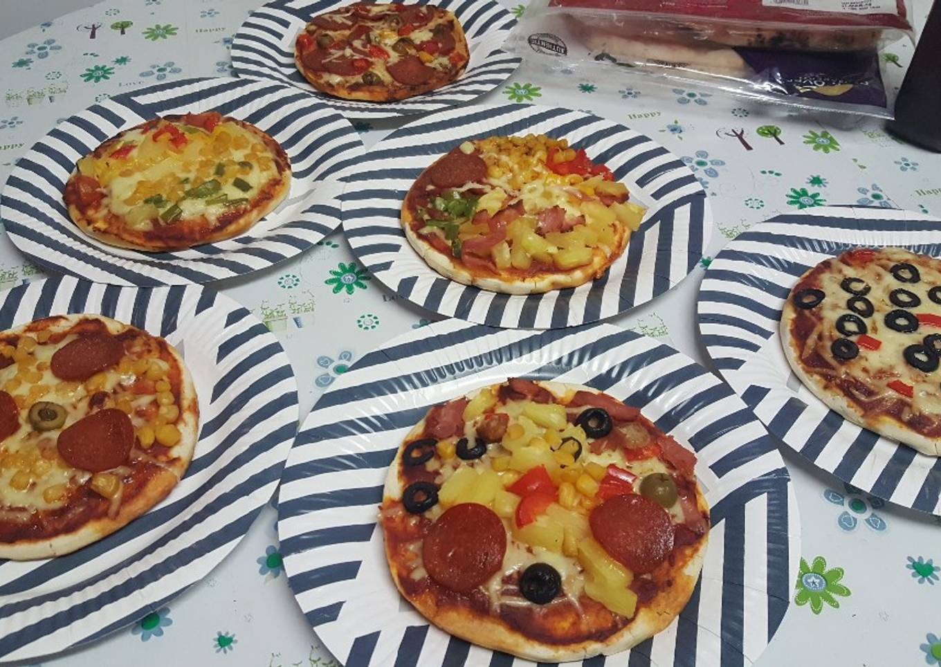 Childrens pizzas