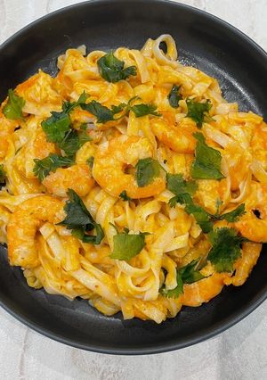 Une photo de Nouilles de riz aux crevettes