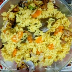 A picture of Spicy Indian Style Carrot Birayani.