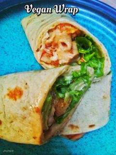 Gambar Vegan Wrap