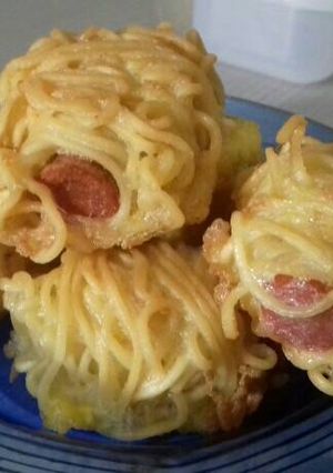 Foto resep Sosis balut mie