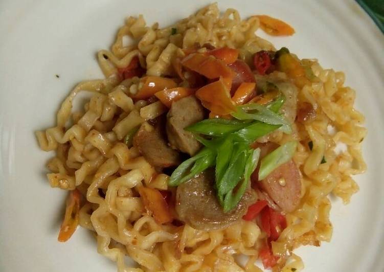 Mie setan level teri ๐๐