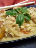 One pot de crozets aux crevettes sauce coco