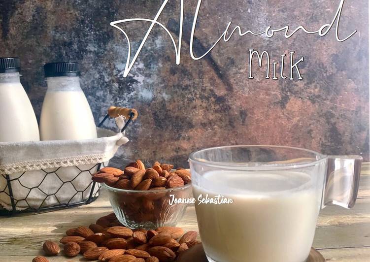 Resep Almond Milk oleh Joanne Sebastian Cookpad