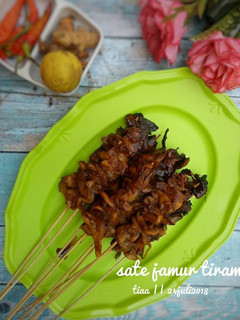 Foto resep Sate jamur tiram