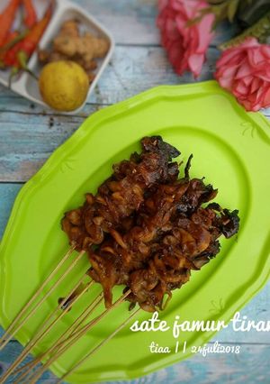 Foto resep Sate jamur tiram