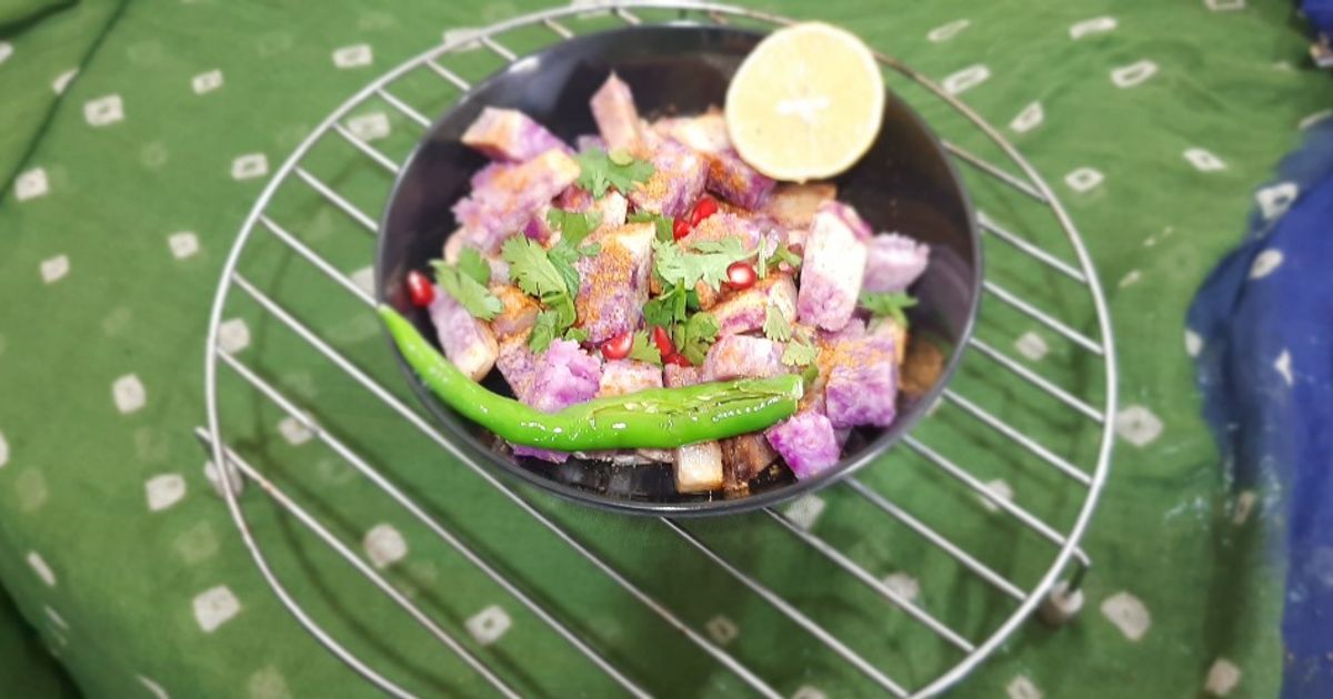 Fresh Cut Ratalu फ्राई रतालु (Fry Ratalu Recipe In Hindi) रेसिपी बनाने की विधि in Hindi ...
