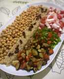 Ensalada de garbanzos y quinoa