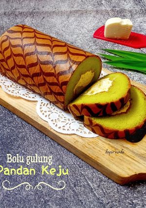 Foto resep Bolu gulung pandan