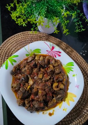 Foto resep Hati ampela gongso ala yanti