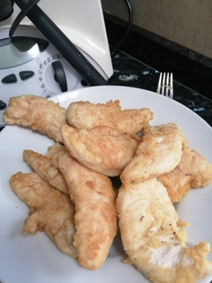 Una foto de Solomillo de pollo rebozado