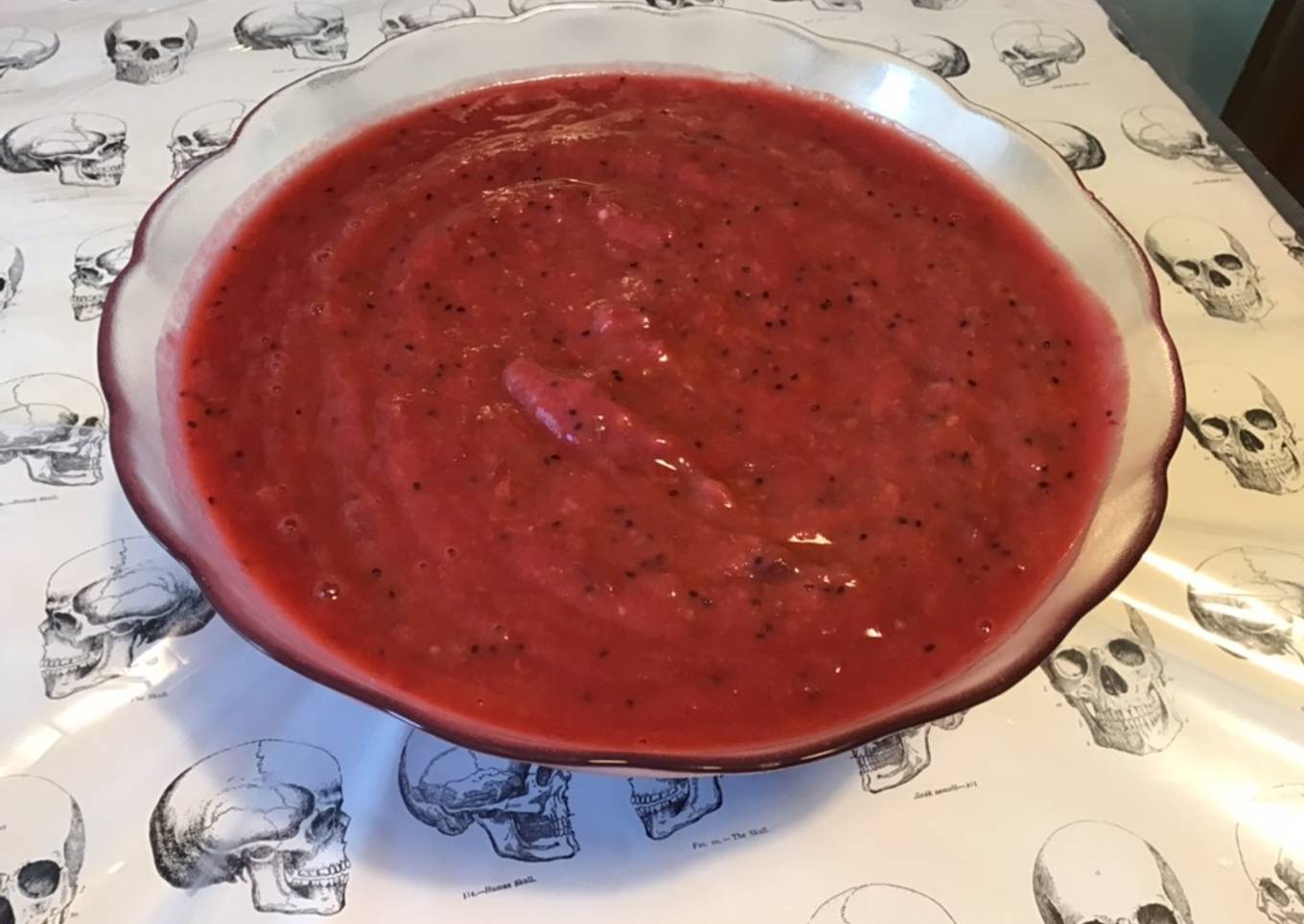 Compote aux deux pêches et kiwis