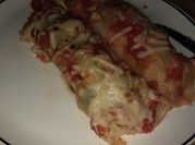 Una foto de canelones light
