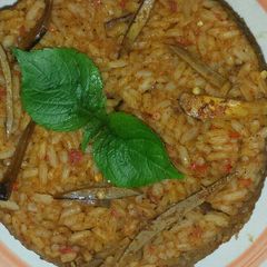 Okpe-ukpa rice A picture of Okpe-ukpa rice.