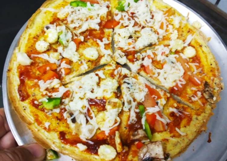 Recipe of Speedy Egg pizza