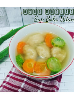 Foto resep Sup Bola Udang